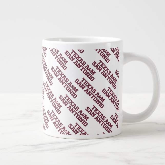 Taza De Café Gigante Texas A&M San Antonio (Derecha)