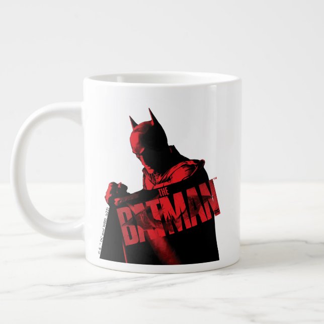 Taza De Café Gigante The Batman Cape & Logo (Izquierda)