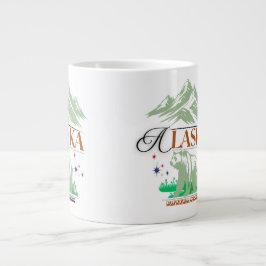 Taza De Café Gigante The Bear of Alaska – Adventure Coffee Mug