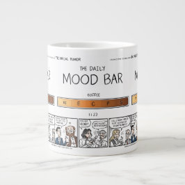 Taza De Café Gigante The Daily Mood Bar Coffee Mug