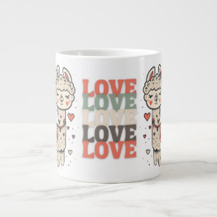 Taza De Café Gigante The Flame of Love