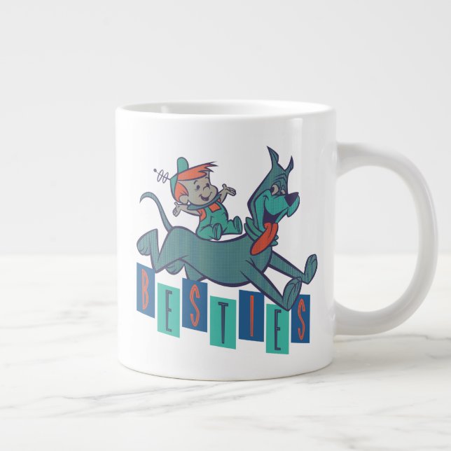 Taza De Café Gigante The Jetsons | Elroy & Astro Besties (Derecha)