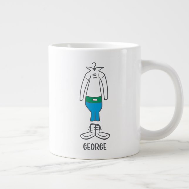 Taza De Café Gigante The Jetsons | George's Suit (Derecha)