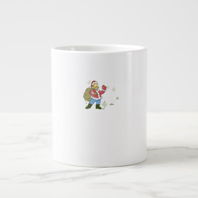 Taza De Café Gigante The Simpsons Christmas Tis The Jelly Season (Frente)