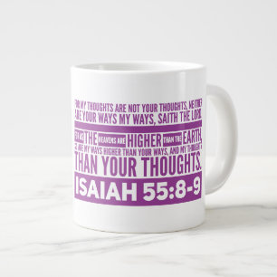 Taza De Café Gigante Thoughts Jumbo Mug
