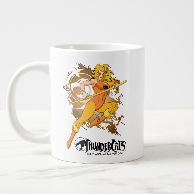 Taza De Café Gigante ThunderCats | Gráfico de caracteres de chetara (Izquierda)
