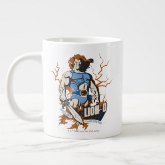 Taza De Café Gigante ThunderCats | Gráfico eléctrico de león-O