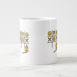 Taza De Café Gigante Tic Tac Toe Mug