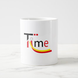Taza De Café Gigante Tiempo