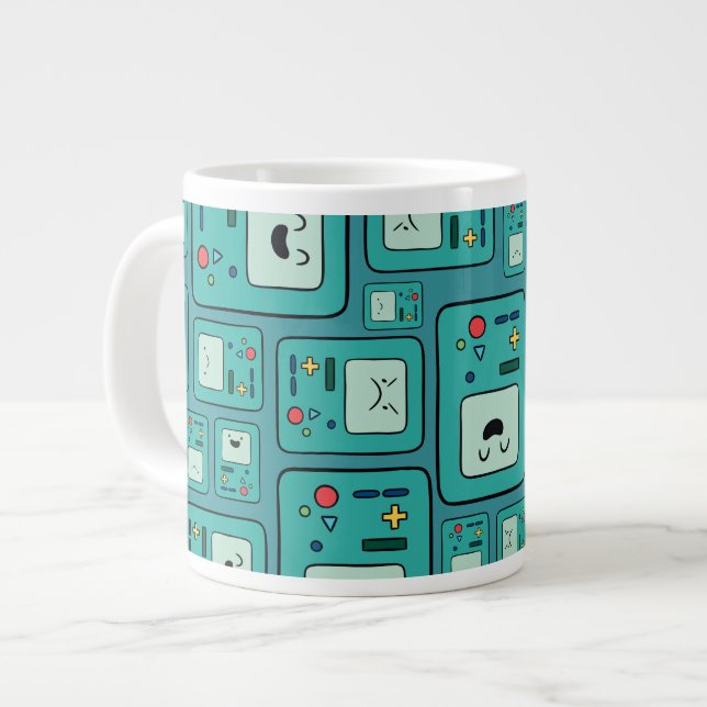 Taza De Café Gigante Tiempo de aventura | Modelo BMO (Izquierda)