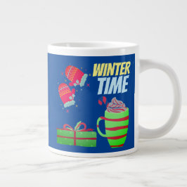 Taza De Café Gigante Tiempo de invierno