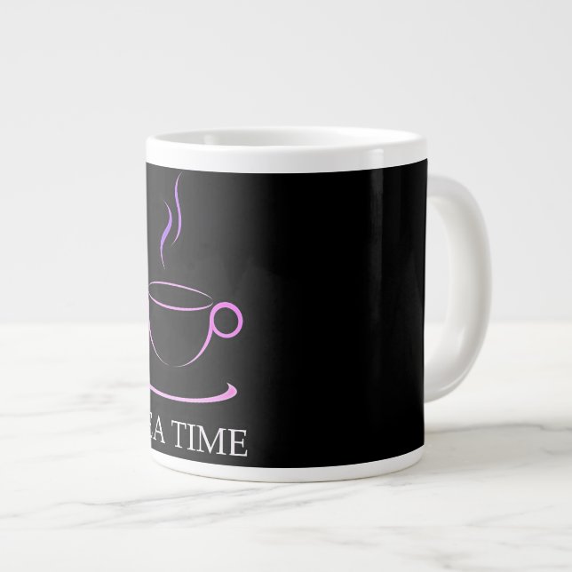 Taza De Café Gigante Tiempo de té (Derecha)