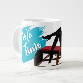 Taza De Café Gigante Tiempo para mí - Colección de Celebración Femenina