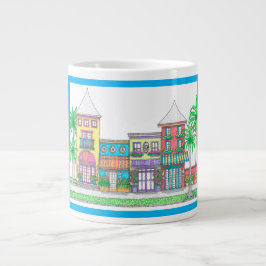 Taza De Café Gigante Tiendas tropicales Jumbo Café Mug