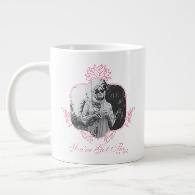 Taza De Café Gigante Tienes esto - El Lotus blanco (Izquierda)
