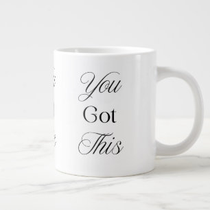 Taza De Café Gigante Tienes Esto Regalo Motivacional de Bienestar para