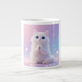 Taza De Café Gigante Tierno gatito