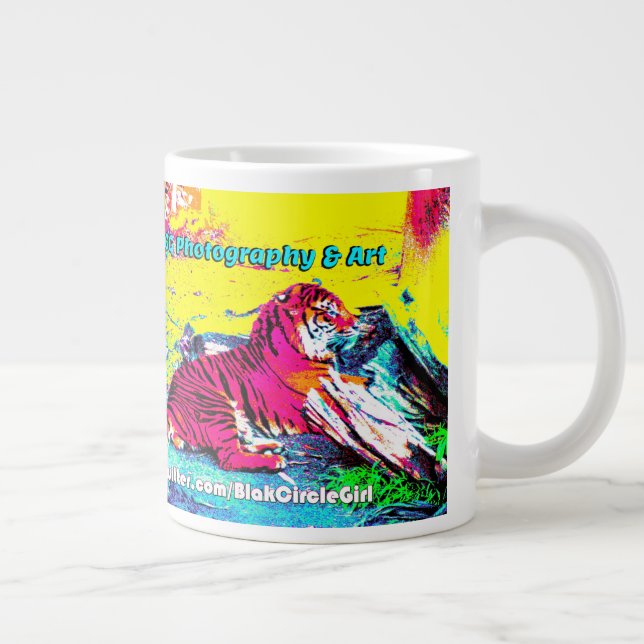 Taza De Café Gigante Tiger Bright Special Edition (Derecha)