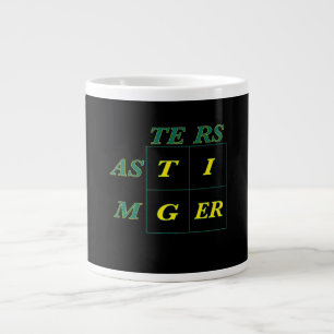 Taza De Café Gigante Tiger Goat Woods Masters