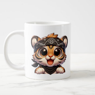 Taza De Café Gigante Tiger Jumbo Mug