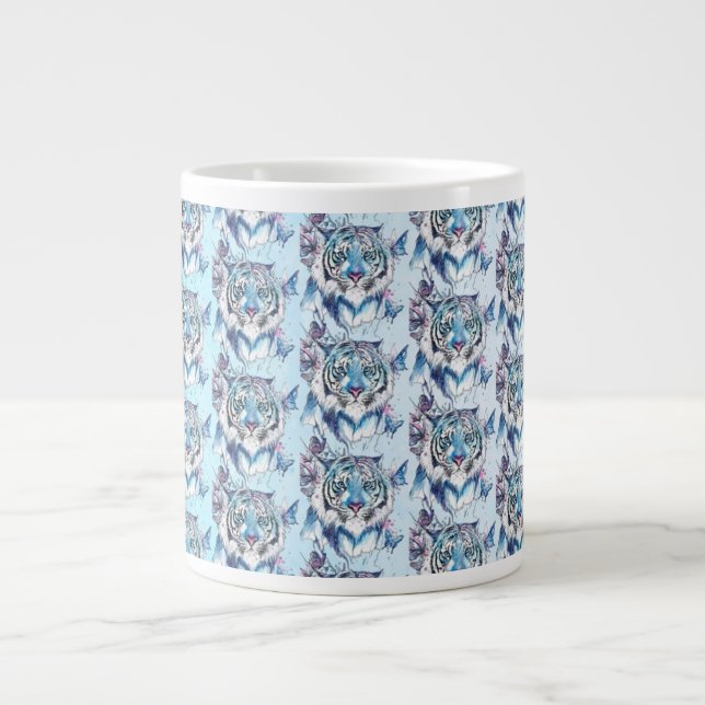 Taza De Café Gigante Tigre (Frente)