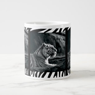 Taza De Café Gigante Tigre blanco