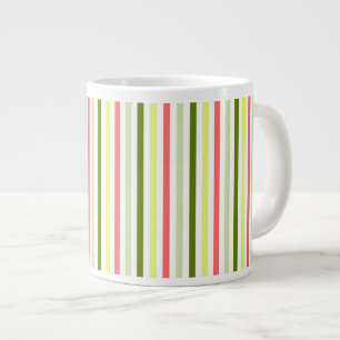 Taza De Café Gigante Tiras de sandía delgadas