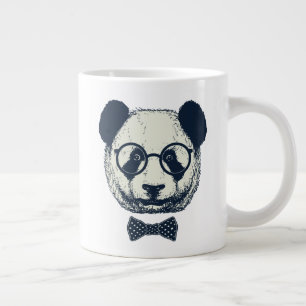 Taza De Café Gigante Tiras Panda