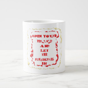 TAZA DE CAFÉ GIGANTE TODO SOBRE LA SALUD DEL ESPÍRITU MENTAL