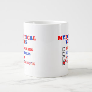 TAZA DE CAFÉ GIGANTE TODOS LOS POLÍTICOS SUCEDEN