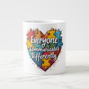 Taza De Café Gigante Todos se comunican de forma diferente