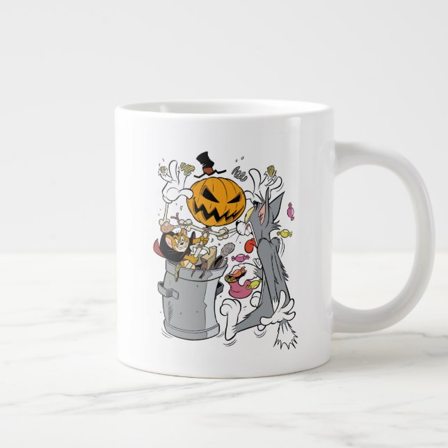 Taza De Café Gigante Tom y Jerry | Boo a Tom (Derecha)