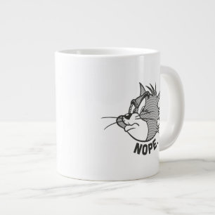 Taza De Café Gigante Tom Y Jerry   Tom Dice Que No