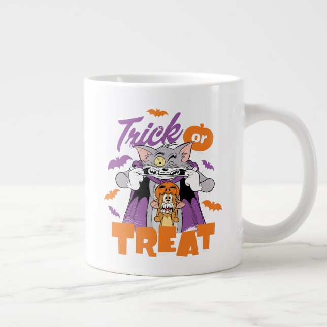 Taza De Café Gigante Tom y Jerry | Truco o trato (Derecha)
