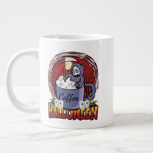 Taza De Café Gigante Tomen Café Y Tengan Miedo (Izquierda)