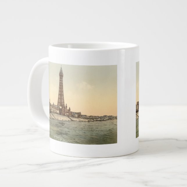 Taza De Café Gigante Torre I, Lancashire, Inglaterra de Blackpool (Izquierda)