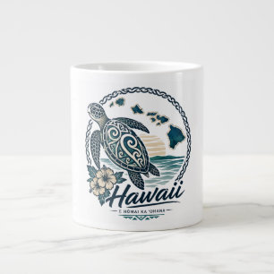 Taza De Café Gigante Tortuga de Hawái