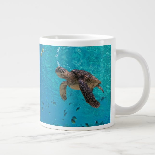 Taza De Café Gigante Tortugas marinas (Derecha)