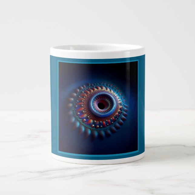 Taza De Café Gigante Torus Wormhole (Frente)