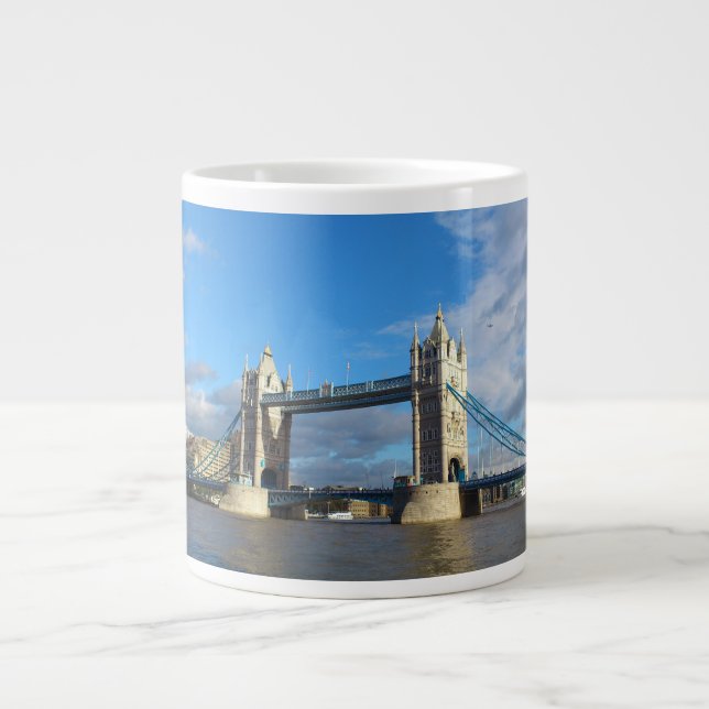 Taza De Café Gigante Tower Bridge-Mugs. (Frente)