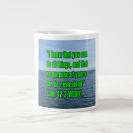 Taza De Café Gigante Trabajo 42:2 WEBU Mug