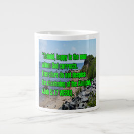 Taza De Café Gigante Trabajo 5:17 WEBU Mug