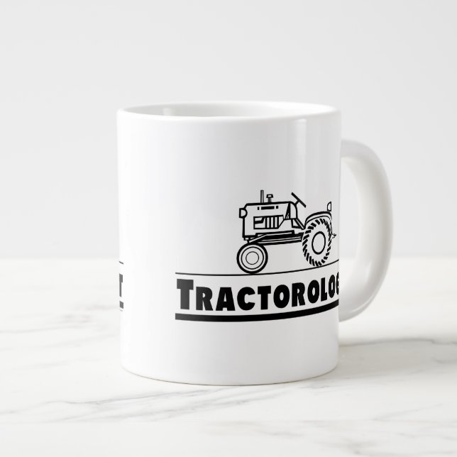 Taza De Café Gigante Tractor (Derecha)