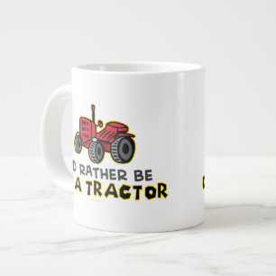 Taza De Café Gigante Tractor divertido