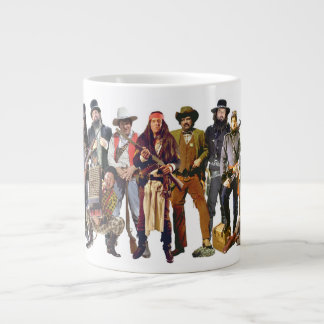 Taza De Café Gigante Trajes del Viejo Oeste