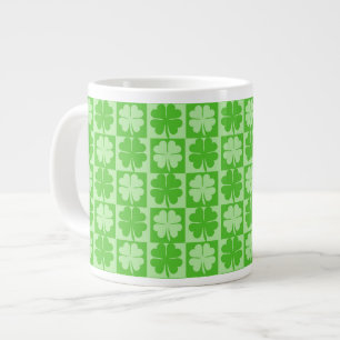 Taza De Café Gigante Trampa de cuatro hojas