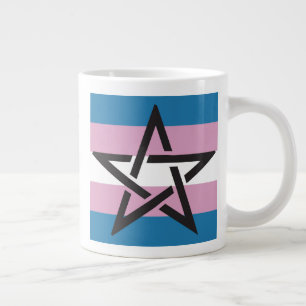 TAZA DE CAFÉ GIGANTE TRANS ORIDE PENTAGRAM MUG