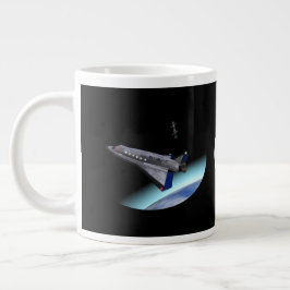Taza De Café Gigante Transbordador espacial El Al Maslool