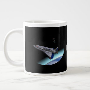 Taza De Café Gigante Transbordador espacial El Al Maslool