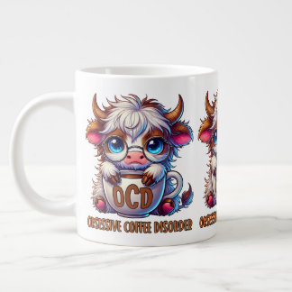 Taza De Café Gigante Trastorno Obsesivo del Café